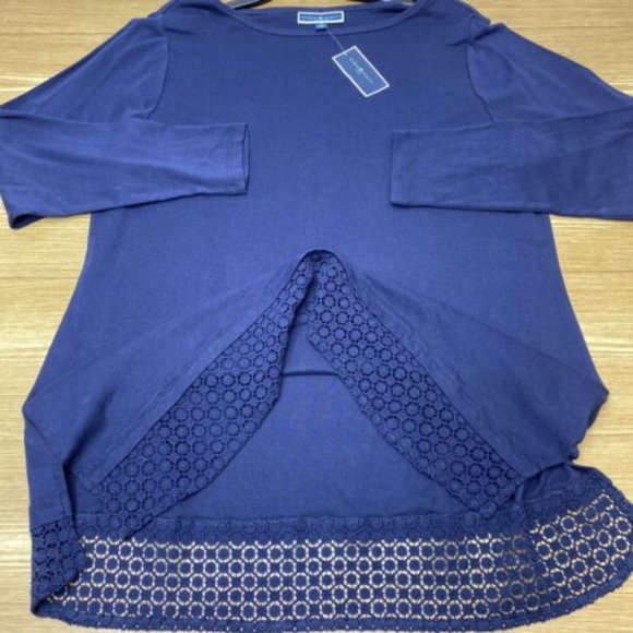 Karen Scott Womens Plus Size Blouse - Picture 4 of 14